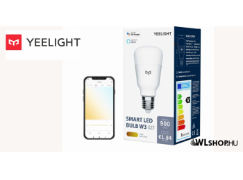 Yeelight W3 E27 intelligens LED izzó 2700K, 900 lumen (dimmelhető)