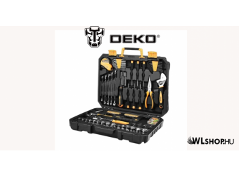 Deko Tools Kézi szerszámkészlet DKMT128, 128 részes