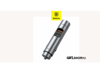 Baseus Energy Column Bluetooth FM Transzmitter és 2USB aut