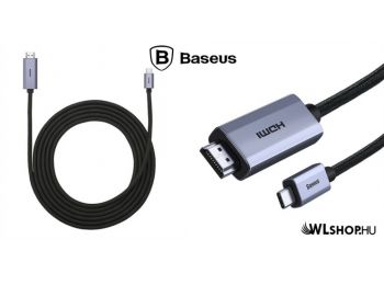 Baseus USB-C / HDMI kábel 4K 60Hz 3m - Fekete