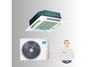 Midea Kazettás Split 7,0 kW MCD1-24HRFN8-W-SP