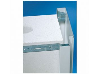 Novoferm kőműves acél válaszfaltok  fehér alapozott por