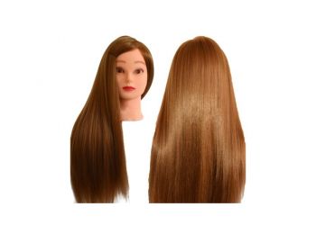 Fodrász, sminkes gyakorló babafej