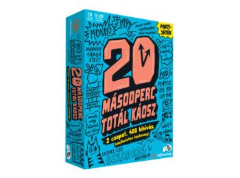 20 Másodperc totálkáosz BONTOTT társasjáték