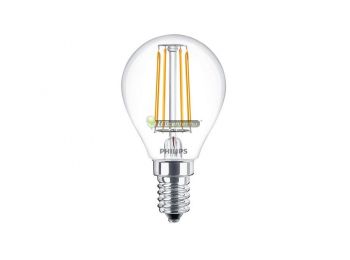 PHILIPS CorePro 4,3W=40W E14 CL LED P45 kisgömb izzó, mele