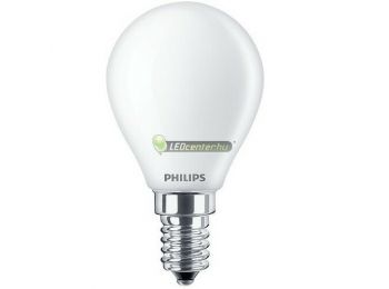 PHILIPS CorePro 6,5W=60W E14 LED FR kisgömb, melegfehér 87