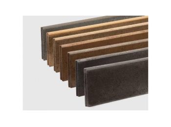 Viastein kerti szegély 100x20x5 cm kagylóhéj árnyalt BUD