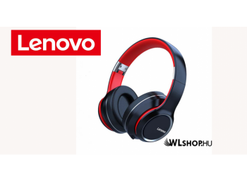 Lenovo HD200 vezeték nélküli fejhallgató - Fekete/Piros
