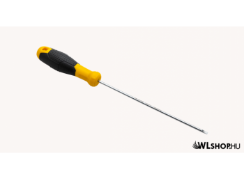 Deli Tools hornyos csavarhúzó 3x150mm - Sárga