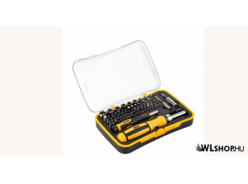 Deli Tools  precíziós csavarhúzó készlet 65 részes