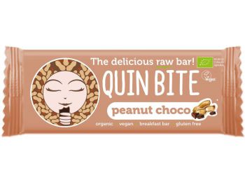 Bio Quin Bite nyers szelet – Földimogyoró & Csoki