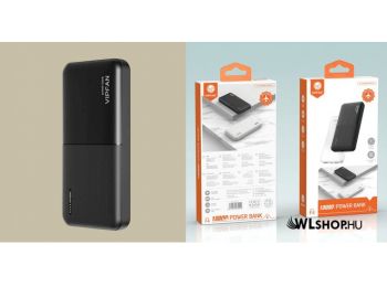 Vipfan F04 10000mAh külső akkumulátor 2XUSB - Fekete