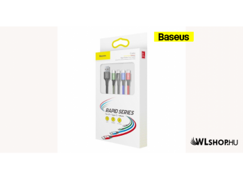 Baseus Fast 4 az 1-ben USB-C / 2x Lightning / Micro 3,5A 1,2