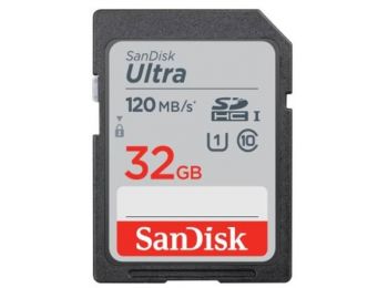 SanDisk SDHC™ Ultra™ memóriakártya (120 MB/s seb.) UHS