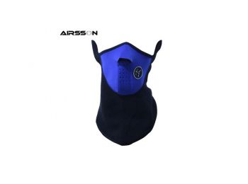 AIRSSON Motoros kerékpáros biciklis maszk - kék