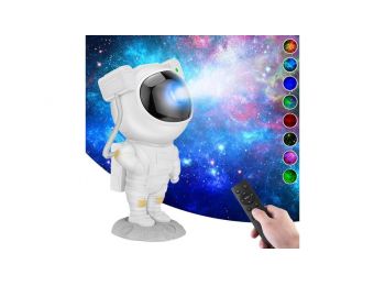 Asztronauta űrhajós éjszakai fény, projektor távirány�