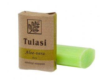 Tulasi Ovális szappan - Aloe-vera 100g