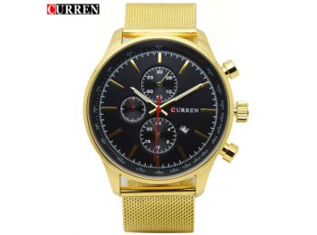 Curren arany férfi karóra M8227
