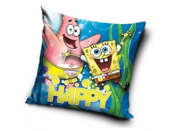SPONGYABOB HAPPY díszpárnahuzat 40x40 cm