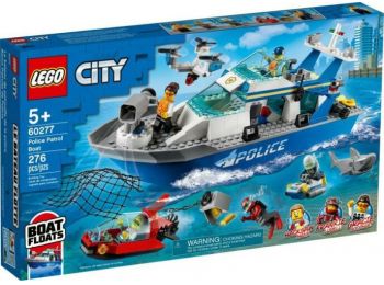 LEGO® City - Police Rendőrségi járőrcsónak (60277)