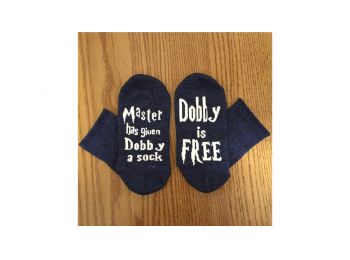 Harry Potter házimanó - Dobby is Free zokni