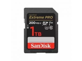 SanDisk Extreme PRO SDXC™ 1 TB memóriakártya (200MB/s olvasási / 140MB/s írási sebesség) UHS-1, C...