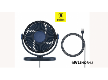 Baseus Serenity asztali oszcilláló ventilátor - Kék