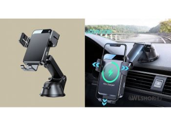 Joyroom automata telefontartó és vezeték nélküli Qi tö