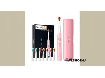 FairyWill FW-507 Plus Elektromos fogkefe fejkészlettel és 