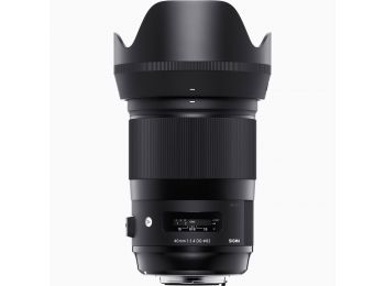 Sigma 40mm f/1.4 DG HSM (A), Canon