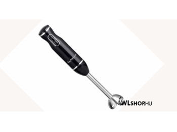 Techwood botmixer rozsdamentes acél 600W - Fekete