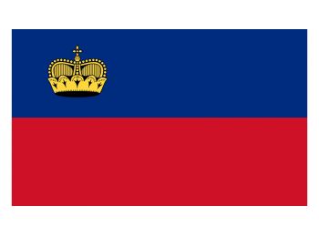 Nemzeti lobogó ország zászló nagy méretű 90x150cm - Liechtenstein, liechtensteini
