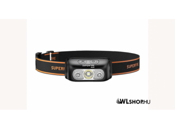 Superfire HL05-D vízálló tölthető kompakt fejlámpa - 1