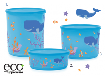 Öko Plus Hűs Kerek Óceános 950 ml Tupperware