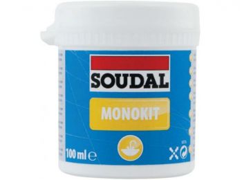 SOUDAL Monokit szaniter tömítő-, szerelőgitt 100 ml