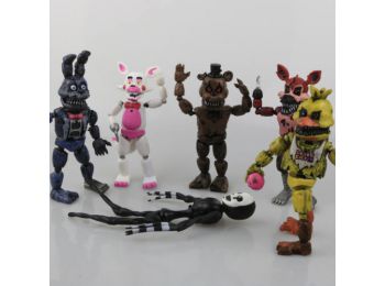 FNAF Five Nights At Freddy's figura szett - világító, sz