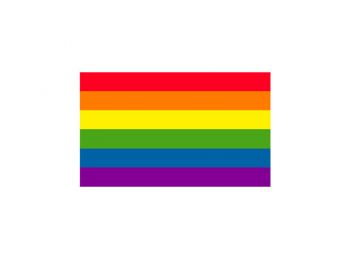 Szivárványzászló szivárvány Melegbüszkeség meleg büszkeség LMBT Budapest Pride zászló 90x150cm