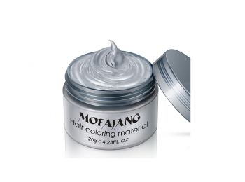 Mofajang hajszínező hajfestő haj wax hajwax hajfesték - ezüst
