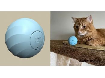 Cheerble Ice Cream Interaktív labda kutyáknak és macskáknak - Kék