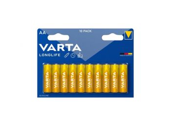 VARTA Longlife ceruza /AA/ LR06 alkáli elem BL10 (410610146