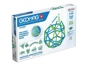 Geomag Classic Green Line 142 db-os mágneses építőjáté