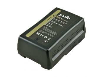 Jupio ProLine V-Mount 13200 mAh Broadcast akkumulátor LED kijelzővel, D-Tap és USB 5v DC kimenett...