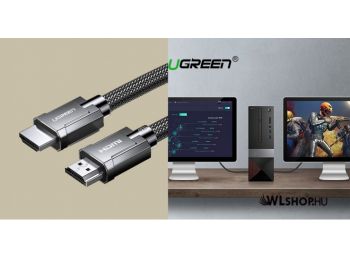 UGREEN HDMI Kábel 2.1 8K@60Hz, 4K@120Hz 1m (HD135) - Fekete