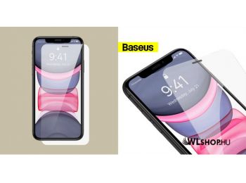 iPhone 11/XR teljes felületre edzett üveg (2db/cs.) 0,3mm Baseus