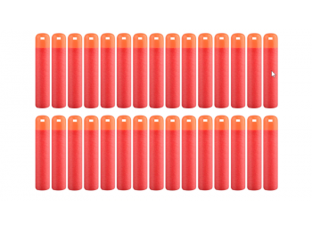 30 darabos szivacs játék töltény lőszer nerf csatákhoz