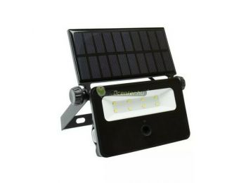 SpectrumLED NOCTIS Solaris Mini napelemes-akkumulátoros LED reflektor, 2W, mozgásérzékelő, hidegfehér, 2évG
