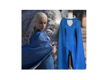 GoT Game of Thrones Trónok Harca Daenerys Targaryen kék ru