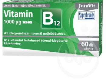 Jutavit B12-vitamin 1000µg 60db