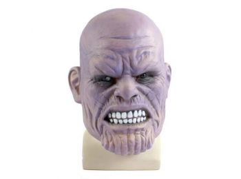 Avengers Infinity War Bosszúállók Végtelen háború Thanos halloween, farsangi latex gumi maszk