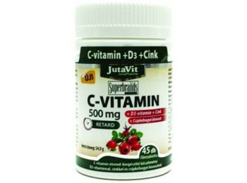 Jutavit C-vitamin 500mg+D3+cink 100db
